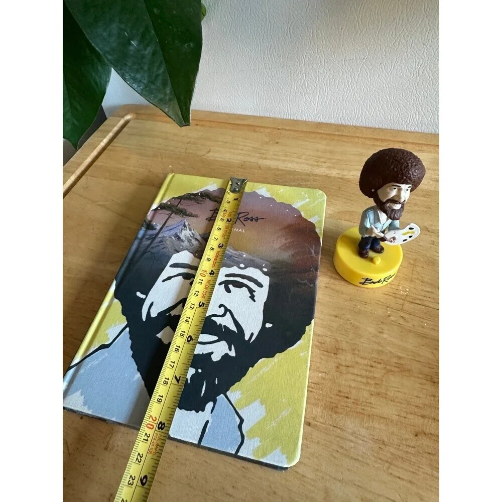 Bob Ross Notebook & Bobblehead - Picture 5 of 11